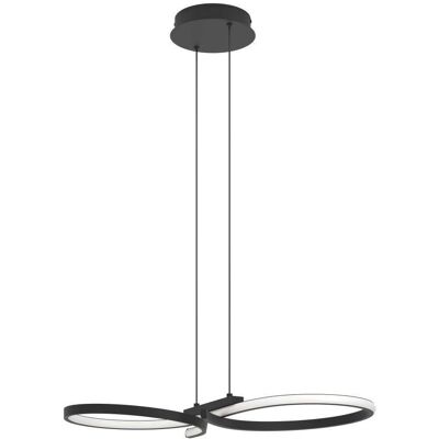 Lampa wisząca EGLO Serpins - Nowoczesna Czarnobiała - Lampa wisząca Lampa wisząca EGLO Serpins - Nowoczesna Czarnobiała - Lampa wisząca