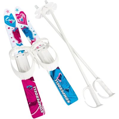 Komperdell Kinder-Ski-Set Mädchen - 70cm - Anfänger Alpine Ski Komperdell Kinder-Ski-Set Mädchen - 70cm - Anfänger Alpine Ski