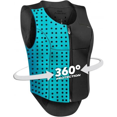 Komperdell Schwarze Flex Fit 6.0 Weste - Schutzbekleidung Komperdell Schwarze Flex Fit 6.0 Weste - Schutzbekleidung