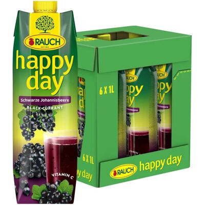happy day Schwarze Johannisbeere Fruchtnektar - Fruchtnektar happy day Schwarze Johannisbeere Fruchtnektar - Fruchtnektar