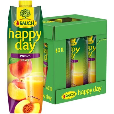 happy day Pfirsich Fruchtnektar - Fruchtnektar happy day Pfirsich Fruchtnektar - Fruchtnektar