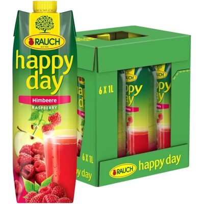 happy day Himbeere Fruchtnektar - Fruchtsaft happy day Himbeere Fruchtnektar - Fruchtsaft