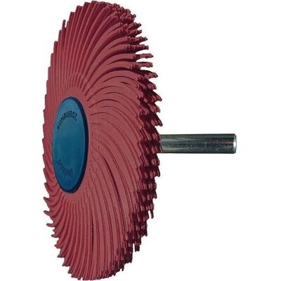 Cepillo radial Sunburst D.76mm Rojo 10000RPM TYROLIT Cepillo radial Sunburst D.76mm Rojo 10000RPM TYROLIT