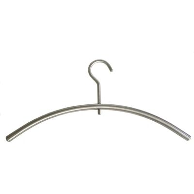 Grimme Saxa Stainless Steel Clothes Hanger - Rotatable, No Trouser Bar Grimme Saxa Stainless Steel Clothes Hanger - Rotatable, No Trouser Bar