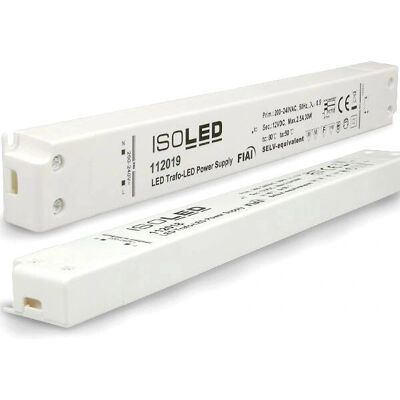 ISOLED Transformateur LED 24V/DC - Ultra Fin, 0-30W, SELV - Publicité ISOLED Transformateur LED 24V/DC - Ultra Fin, 0-30W, SELV - Publicité