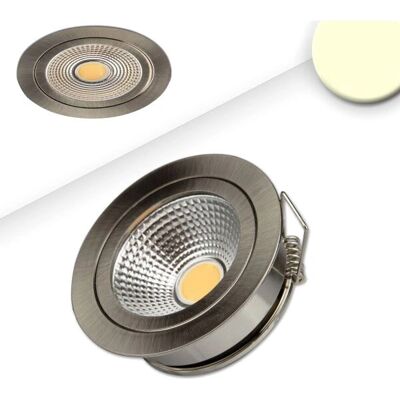 IsoLED 3W Nickel Gebürstet Einbaustrahler - Einbauspots IsoLED 3W Nickel Gebürstet Einbaustrahler - Einbauspots