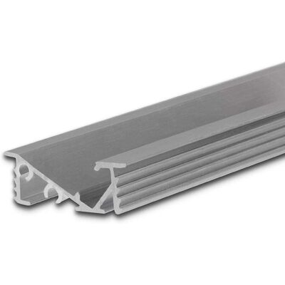 IsoLED Einbau-LED-Profil FURNIT6 D - 200cm - Eloxiertes Aluminium IsoLED Einbau-LED-Profil FURNIT6 D - 200cm - Eloxiertes Aluminium