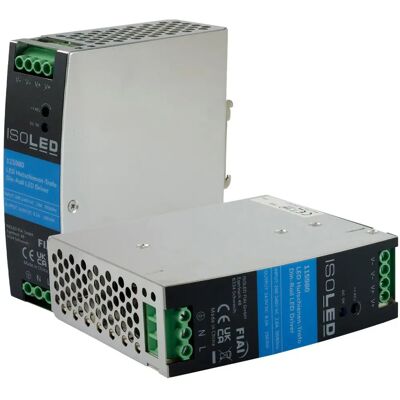 ISOLED LED Hutschienen-Trafo - 24-28V, 150W, IP20 ISOLED LED Hutschienen-Trafo - 24-28V, 150W, IP20
