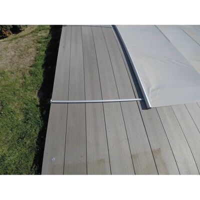 KWAD FLEX Poolenabdeckplane - 7,0x3,5m, Grau, PVC, 100kg Belastbar - Winterfest KWAD FLEX Poolenabdeckplane - 7,0x3,5m, Grau, PVC, 100kg Belastbar - Winterfest