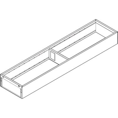 Blum - LEGRABOX AMBIA-LINE 100 - Blanc - Drawer frame - Publicité Blum - LEGRABOX AMBIA-LINE 100 - Blanc - Drawer frame - Publicité
