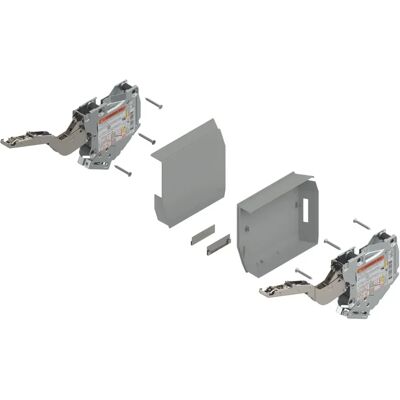 BLUM Aventos hk s 220-500 - Faltbare Scharniere - Hellgrau - Scharniere BLUM Aventos hk s 220-500 - Faltbare Scharniere - Hellgrau - Scharniere