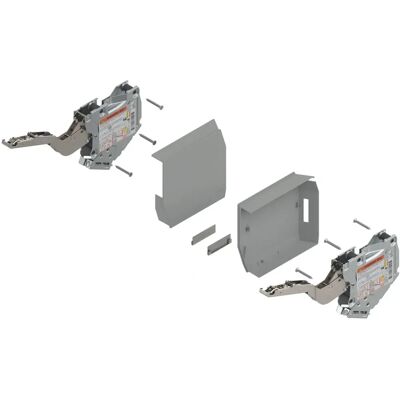 Blum - Modell 960-2115 - Sanft schließende Scharniere für niedrige/hohe Schränke Blum - Modell 960-2115 - Sanft schließende Scharniere für niedrige/hohe Schränke