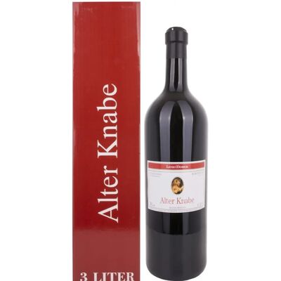 Lenz Moser Alter Knabe - Vino Rosso Ricco - 13% Vol. 3L Scatola Regalo Lenz Moser Alter Knabe - Vino Rosso Ricco - 13% Vol. 3L Scatola Regalo