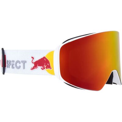 Red Bull - SPECT Jam - Blanc - miroir rouge - Goggles - Publicité Red Bull - SPECT Jam - Blanc - miroir rouge - Goggles - Publicité