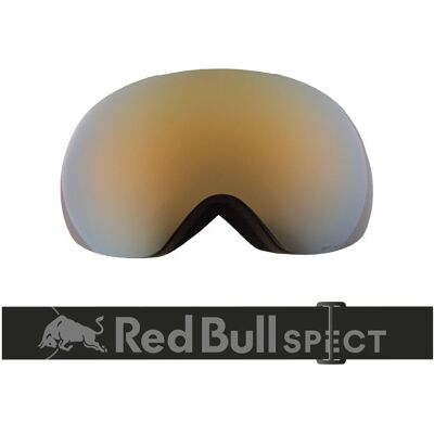 Red Bull - SPECT Bent-06GOX - Noir Or Chrom-X - Sphérique - Masque de ski - Publicité Red Bull - SPECT Bent-06GOX - Noir Or Chrom-X - Sphérique - Masque de ski - Publicité