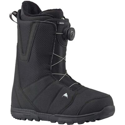 Bottes de snowboard Burton Moto BOA - Noir - Tout Terrain - Publicité Bottes de snowboard Burton Moto BOA - Noir - Tout Terrain - Publicité