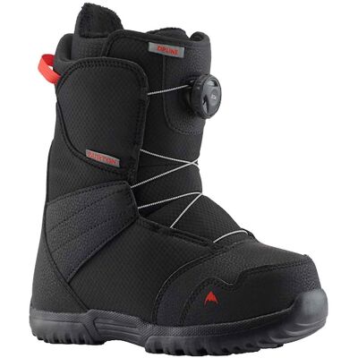 Burton Zipline BOA Snowboardboots für Kinder - Schwarz, 7K Burton Zipline BOA Snowboardboots für Kinder - Schwarz, 7K