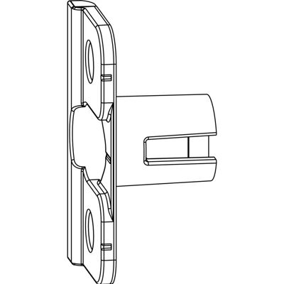 Maco - 368015 - Eurofalz 30 mm - Versatz 13 mm - Türbeschlag Maco - 368015 - Eurofalz 30 mm - Versatz 13 mm - Türbeschlag