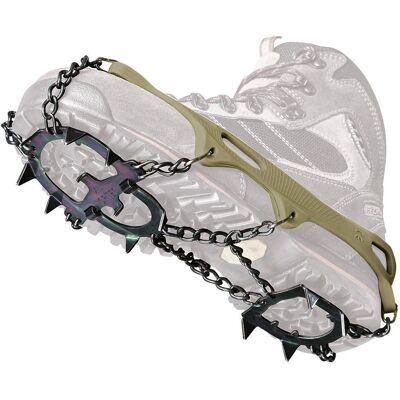 Nortec Alp Forest - MicroCrampons pour chasse, travail et sauvetage - Vert militaire XXL - Publicité Nortec Alp Forest - MicroCrampons pour chasse, travail et sauvetage - Vert militaire XXL - Publicité