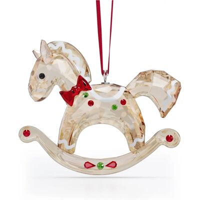 Adorno de Caballo de Jengibre Navidad Swarovski - Ornamentos Adorno de Caballo de Jengibre Navidad Swarovski - Ornamentos