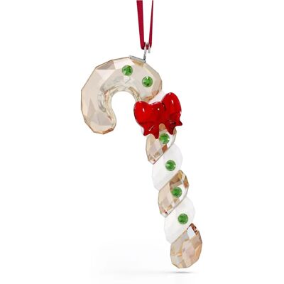 Ornement Sapin de Noël Bonhomme Pain d'Épice de Swarovski - Multicolore - Publicité Ornement Sapin de Noël Bonhomme Pain d'Épice de Swarovski - Multicolore - Publicité