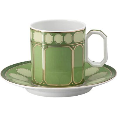 Swarovski x Rosenthal Fern Kaffeetassenset - Porzellan, Swarovski Signum Swarovski x Rosenthal Fern Kaffeetassenset - Porzellan, Swarovski Signum