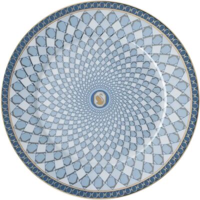 Assiette à pain Signum Azure Swarovski x Rosenthal - 18cm Porcelaine - Publicité Assiette à pain Signum Azure Swarovski x Rosenthal - 18cm Porcelaine - Publicité