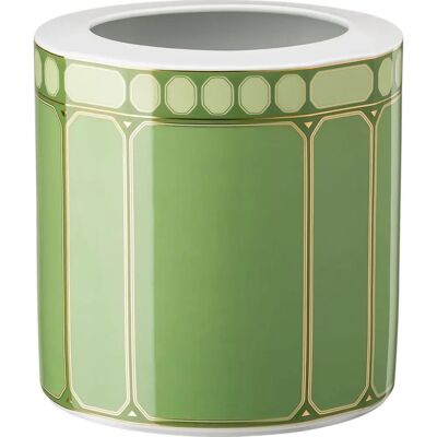 Swarovski x Rosenthal Fern Vase - Porzellan, Grün - 17cm Swarovski x Rosenthal Fern Vase - Porzellan, Grün - 17cm