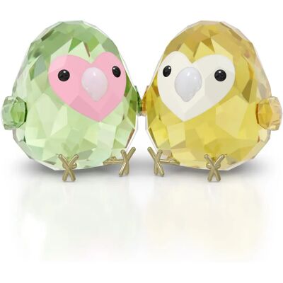 Swarovski All You Need Are Birds Love Bird Couple Kristallskulptur - Dekor Swarovski All You Need Are Birds Love Bird Couple Kristallskulptur - Dekor