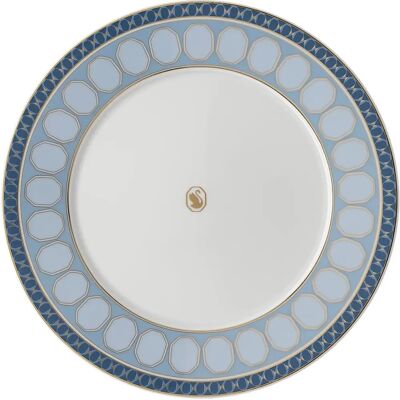 Swarovski x Rosenthal Signum Azure Frühstücksteller - 23 cm Porzellan Swarovski x Rosenthal Signum Azure Frühstücksteller - 23 cm Porzellan