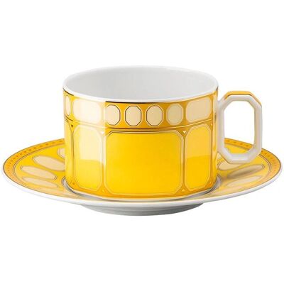 Ensemble de Tasses à Thé Swarovski - Signum - Jonquil - Thé - Publicité Ensemble de Tasses à Thé Swarovski - Signum - Jonquil - Thé - Publicité