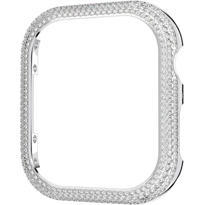Coque Swarovski pour Apple Watch 7 41mm Argent - Accessoire smartwatch Coque Swarovski pour Apple Watch 7 41mm Argent - Accessoire smartwatch