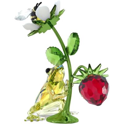 Modèle de Grenouille Idyllia de Swarovski - Multicolore Décoratif Modèle de Grenouille Idyllia de Swarovski - Multicolore Décoratif