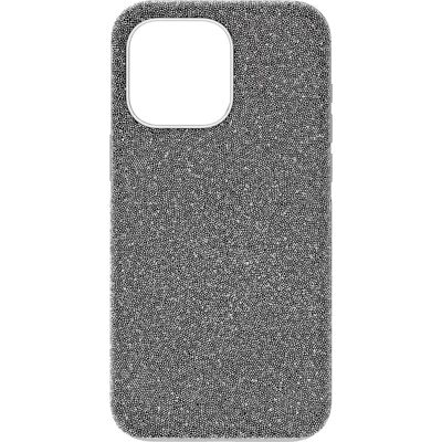 Coque Swarovski pour iPhone 15 Pro Max - Cristaux Argentés - Publicité Coque Swarovski pour iPhone 15 Pro Max - Cristaux Argentés - Publicité