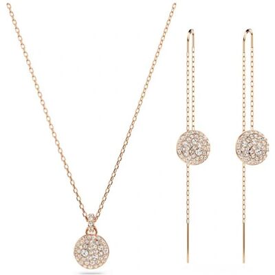 Swarovski Meteora Rose Gold Schmuck-Set - Meteor-Design Swarovski Meteora Rose Gold Schmuck-Set - Meteor-Design