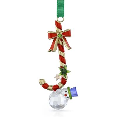 Addobbo bastoncino di zucchero Swarovski - Multicolore Festivo Addobbo bastoncino di zucchero Swarovski - Multicolore Festivo