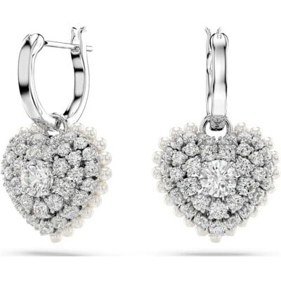 Swarovski 5684384 Vit/Silver Rhodium Örhängen - Örhängen Swarovski 5684384 Vit/Silver Rhodium Örhängen - Örhängen