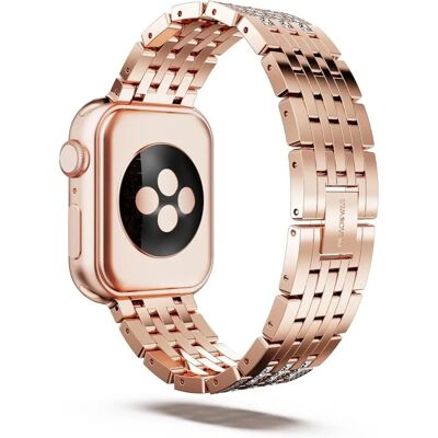 Swarovski Roségold Apple Watch Armband Swarovski Roségold Apple Watch Armband