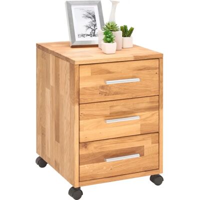 Linea Natura Holzrollbarer Container - 40/56,7/42 cm Aufbewahrung Linea Natura Holzrollbarer Container - 40/56,7/42 cm Aufbewahrung