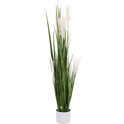 Dekorációs fű Ambia Home - 120cm - Műanyag, Virágcserép, Valósághű Dekorációs fű Ambia Home - 120cm - Műanyag, Virágcserép, Valósághű