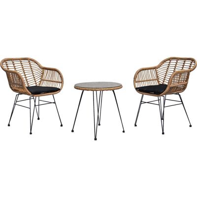 Ambia Garden Gartenset - Metall, Kunststoff, Glas - 3-teilig Ambia Garden Gartenset - Metall, Kunststoff, Glas - 3-teilig