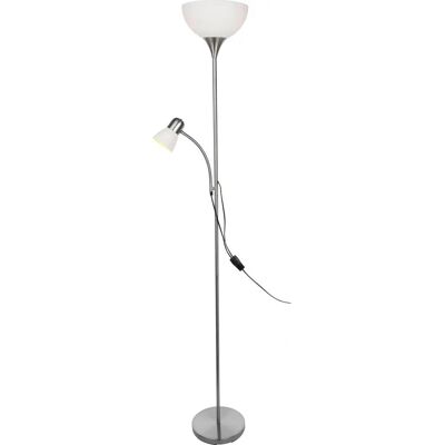 Boxxx Nikkel Állólámpa - 25/181,5 cm - Fém/Műanyag, Fehér Boxxx Nikkel Állólámpa - 25/181,5 cm - Fém/Műanyag, Fehér