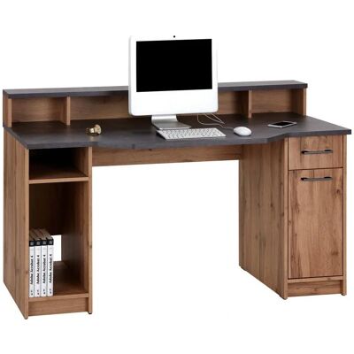 Tobi - Mx 166 - Dunkelgrau - 125x84x91 cm - Desk Tobi - Mx 166 - Dunkelgrau - 125x84x91 cm - Desk