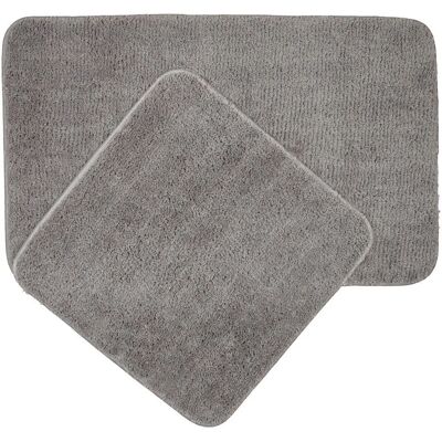 Esposa Ezüst Fürdőszobaszőnyeg 50x80/50x50cm - Fürdőszobaszőnyeg Esposa Ezüst Fürdőszobaszőnyeg 50x80/50x50cm - Fürdőszobaszőnyeg
