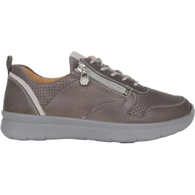 Ganter Kira - Baskets femmes extra wide Gris - Confort & Santé Ganter Kira - Baskets femmes extra wide Gris - Confort & Santé