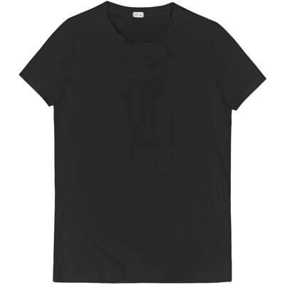HOM Zwarte Regular Fit T-Shirt - Casual Top HOM Zwarte Regular Fit T-Shirt - Casual Top