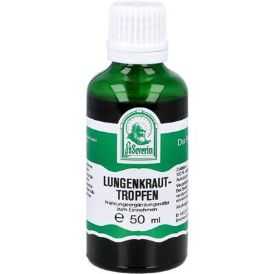 Hecht Pharma GmbH Lungenkraut Tropfen - Kräuterheilmittel - 50 ml Hecht Pharma GmbH Lungenkraut Tropfen - Kräuterheilmittel - 50 ml