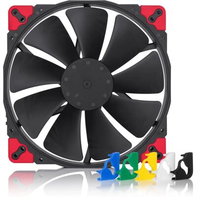 Noctua NF-A20 PWM chromax.black.swap PC-Gehäuselüfter - Schwarz - 20 cm Noctua NF-A20 PWM chromax.black.swap PC-Gehäuselüfter - Schwarz - 20 cm