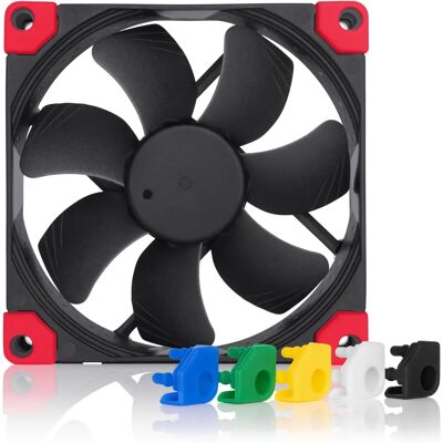 Noctua NF-A9 PWM chromax.black.swap - Csendes 92mm PC-hűtőventilátor Noctua NF-A9 PWM chromax.black.swap - Csendes 92mm PC-hűtőventilátor