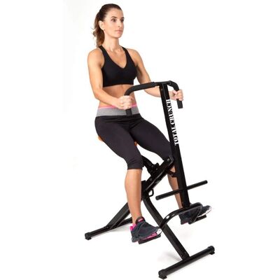 MediaShop TOTAL CRUNCH Trainingsgerät - Fitness Fahrrad - Schwarz MediaShop TOTAL CRUNCH Trainingsgerät - Fitness Fahrrad - Schwarz